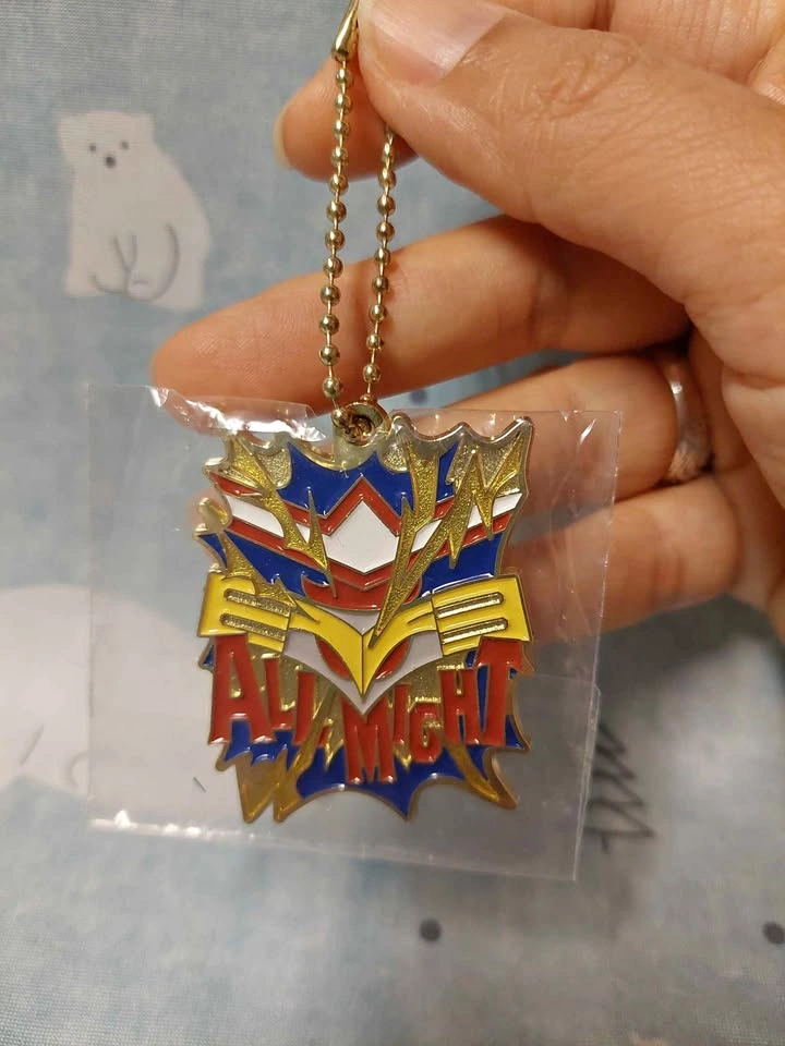 My Hero Academia - All Might Metal Keychain 🏈