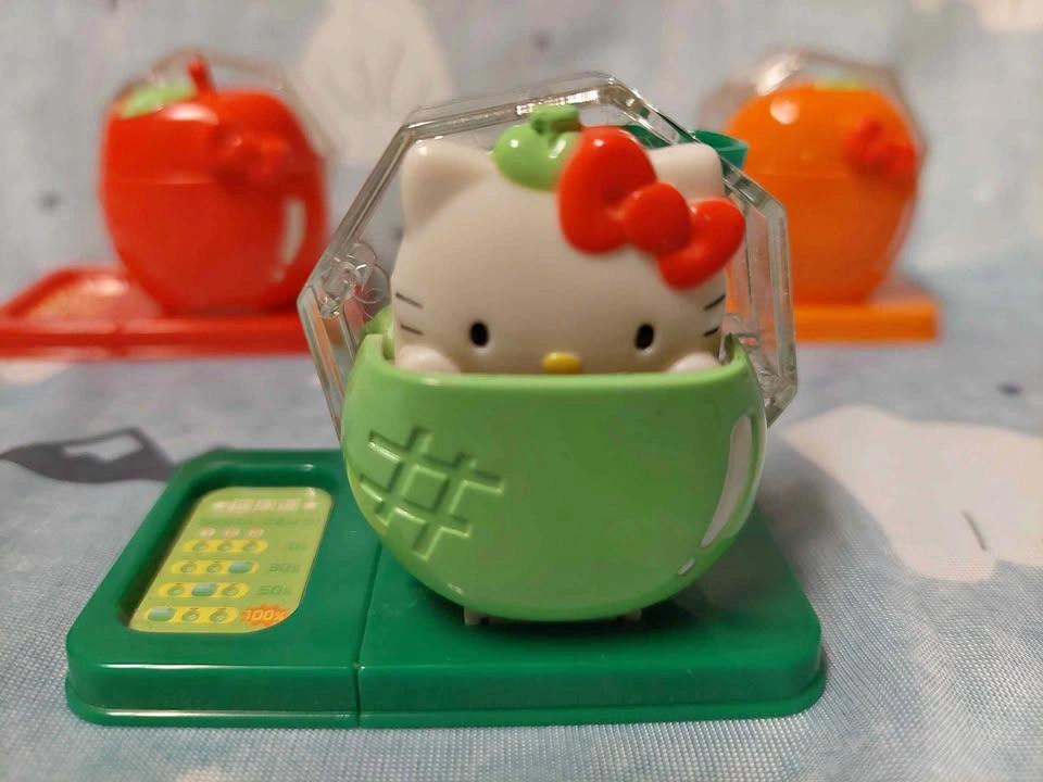 Authentic Vintage Hello Kitty - Mini Melon Garapon Machine