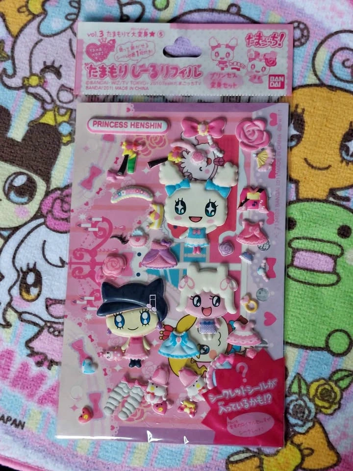 Vintage Tamagotchi - Tamamori Seal Refill Vol. 3, #5 🏈