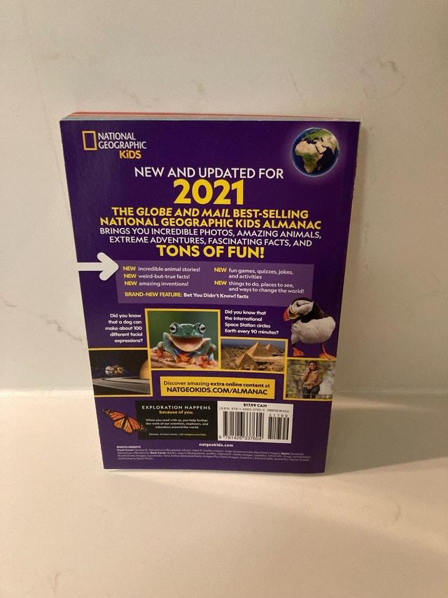 🏈 National Geographic Kids Almanac 2021 - photo 2