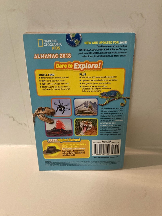 🏈 National Geographic Kids Almanac 2018 - photo 2