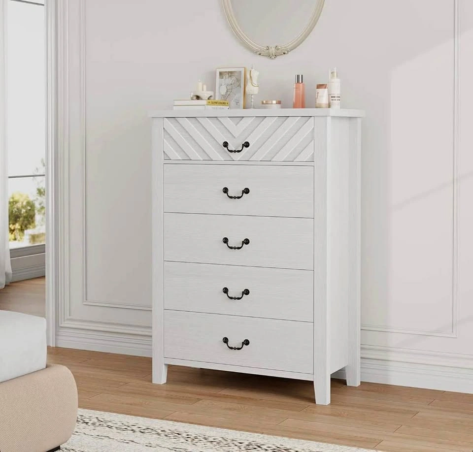 Brand New in Box 5 Drawer Dresser Chest