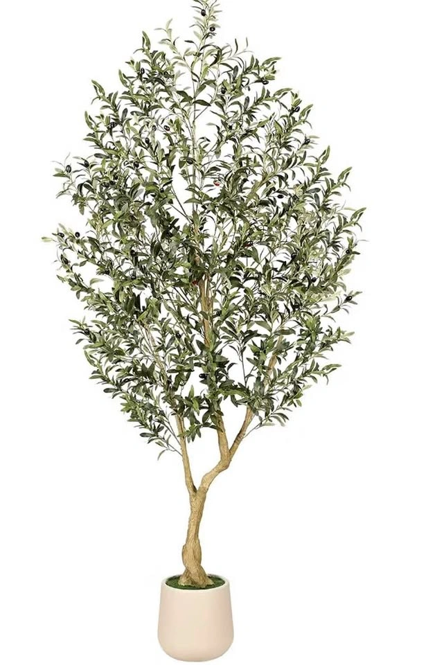Brand New in Box Realead 7ft Artificial Olive Tree