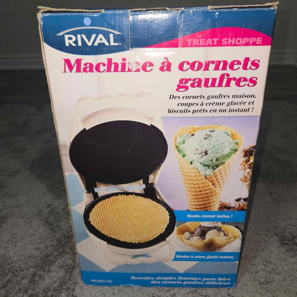 Rival Treat Shoppe Waffle Cone Maker (Model WC800-CN) - photo 2