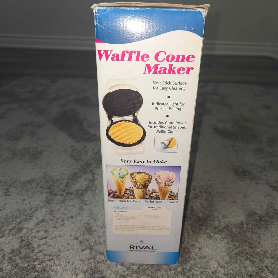 Rival Treat Shoppe Waffle Cone Maker (Model WC800-CN) - photo 5