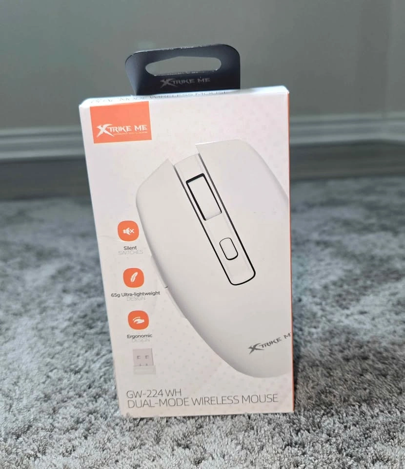 Xtrike Me GW-224 WH Dual-Mode Wireless Mouse Brand New - photo 5