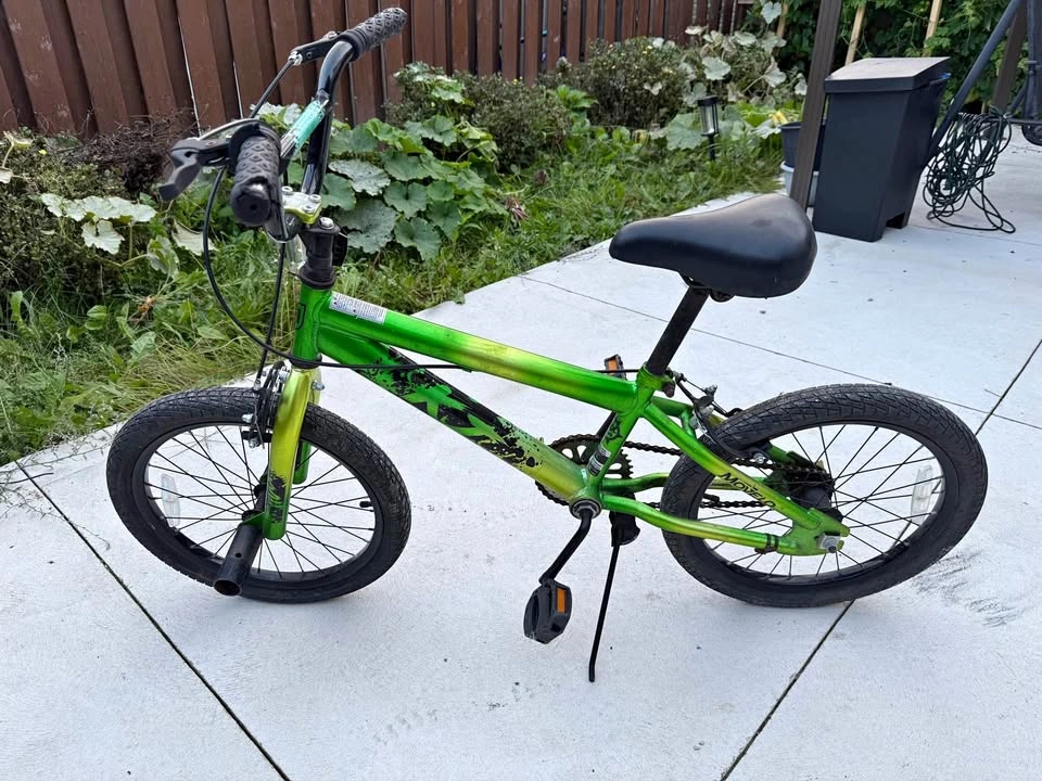 Green Bike For Kids