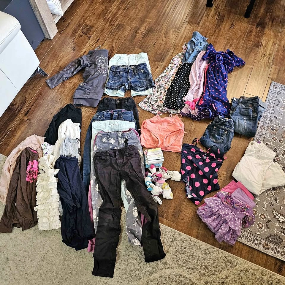 Girls Clothing Bundle size 8 - Assorted Pants, Tops, Dresses