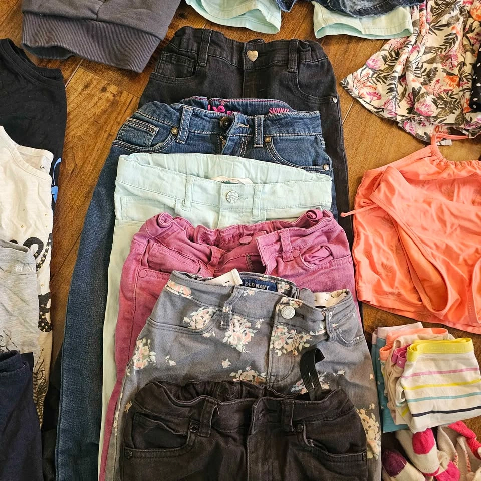 Girls Clothing Bundle size 8 - Assorted Pants, Tops, Dresses - photo 2
