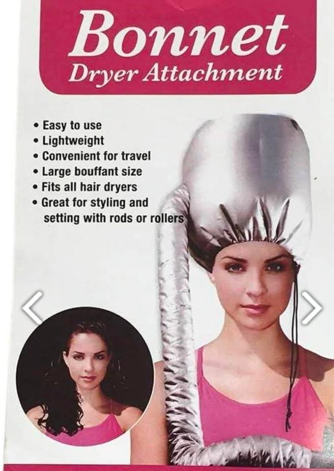 🏈 Soft Hood Hair Dryer Attachment for Salon Home Styling - photo 2