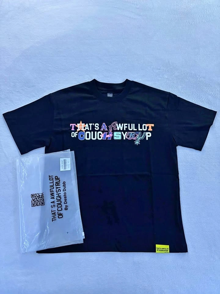 ALOCS Multicolour Letter Tee/Shirt Size S