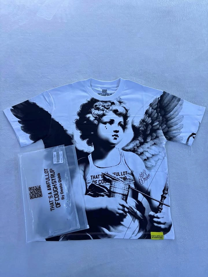 ALOCS Angel Shirt/Tee White Size S