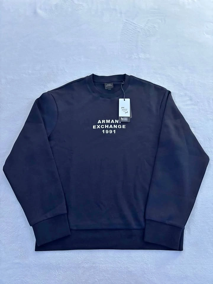 Armani Exchange 1991 Black Crewneck Sweatshirt