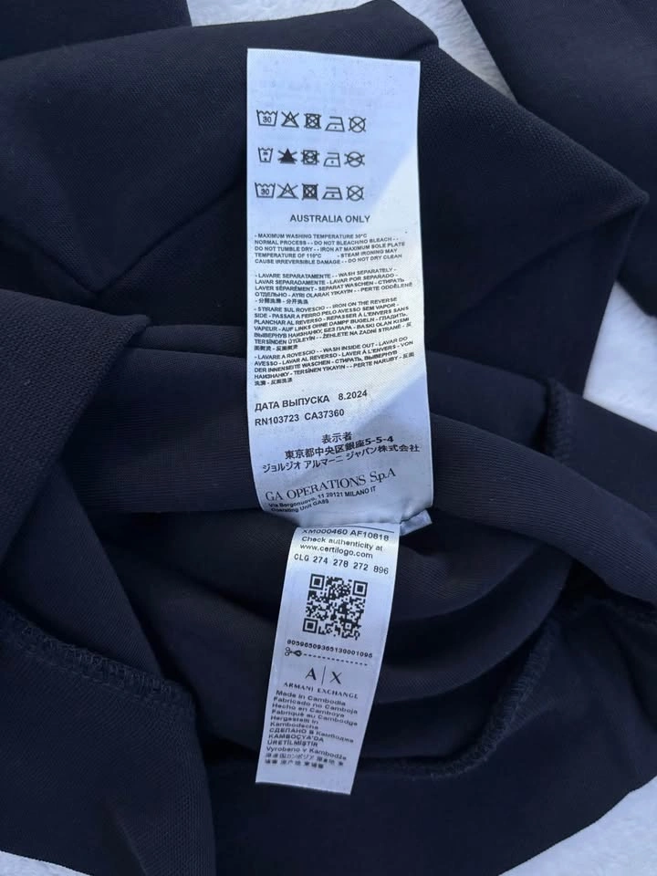 Armani Exchange 1991 Black Crewneck Sweatshirt - photo 3