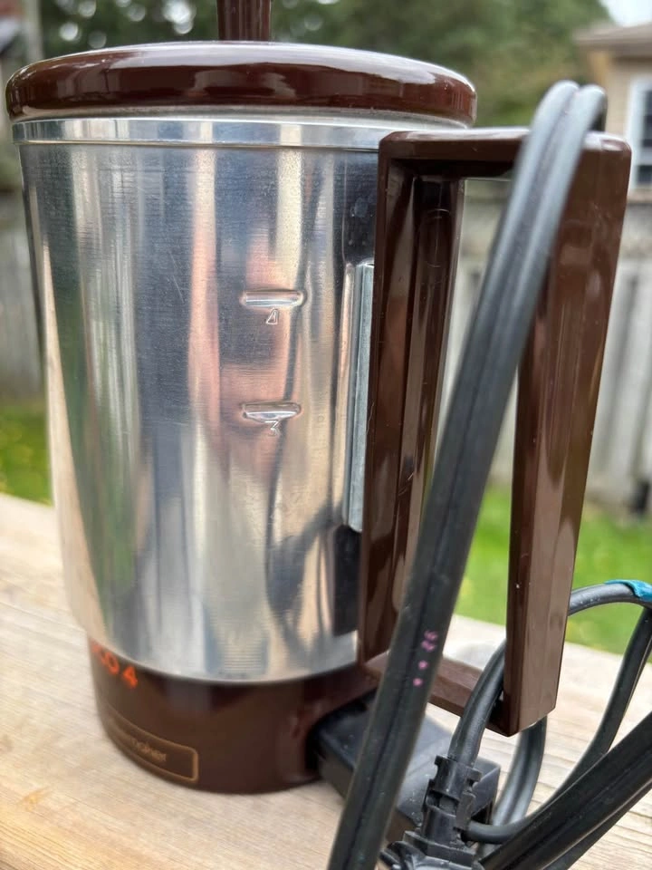 Vintage Nesco 4 Automatic Coffeemaker Aluminum Percolator - photo 3