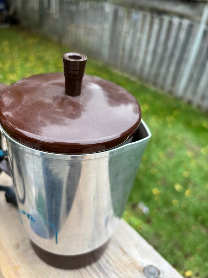 Vintage Nesco 4 Automatic Coffeemaker Aluminum Percolator - photo 5
