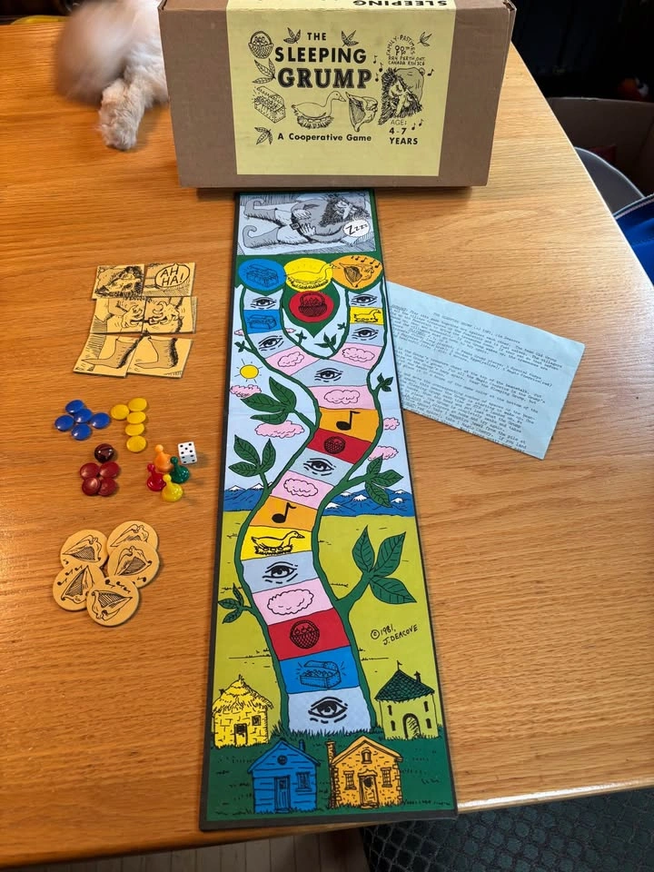 Vintage Family Pastimes "The Sleeping Grump" Board Game (1981) - photo 2