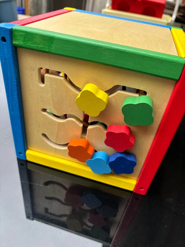 Play22 Wooden Activity Cube - photo 4