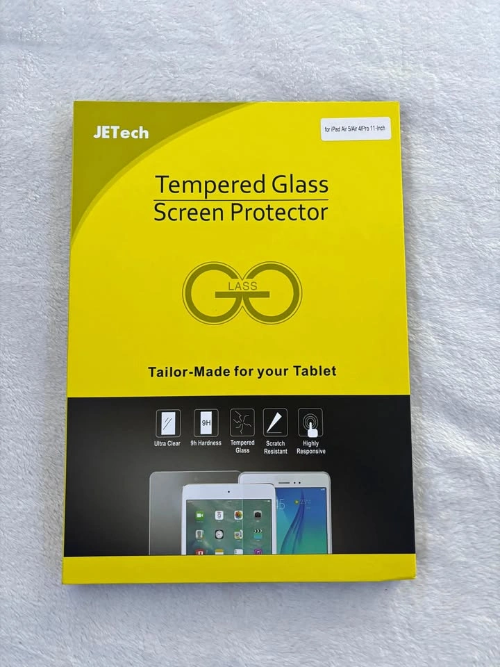 JETech Tempered Glass Screen Protector – iPad Air 5/4 & Pro 11”