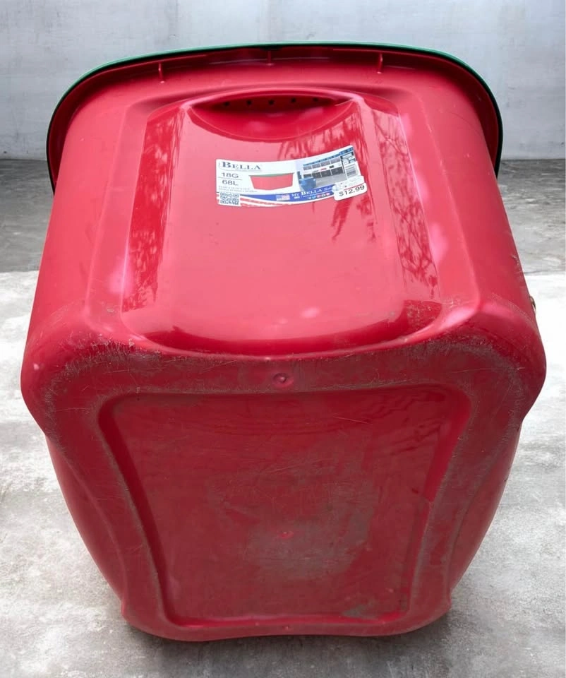 Bella 18 Gallon Plastic Storage Bin - photo 2