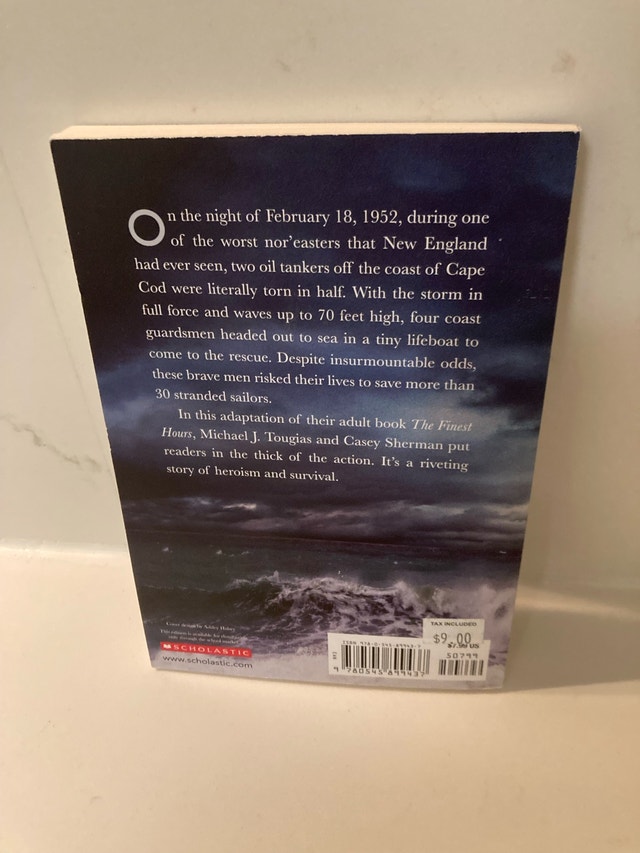 🏈The Finest Hours Michael J. Tougias Scholastic - photo 2