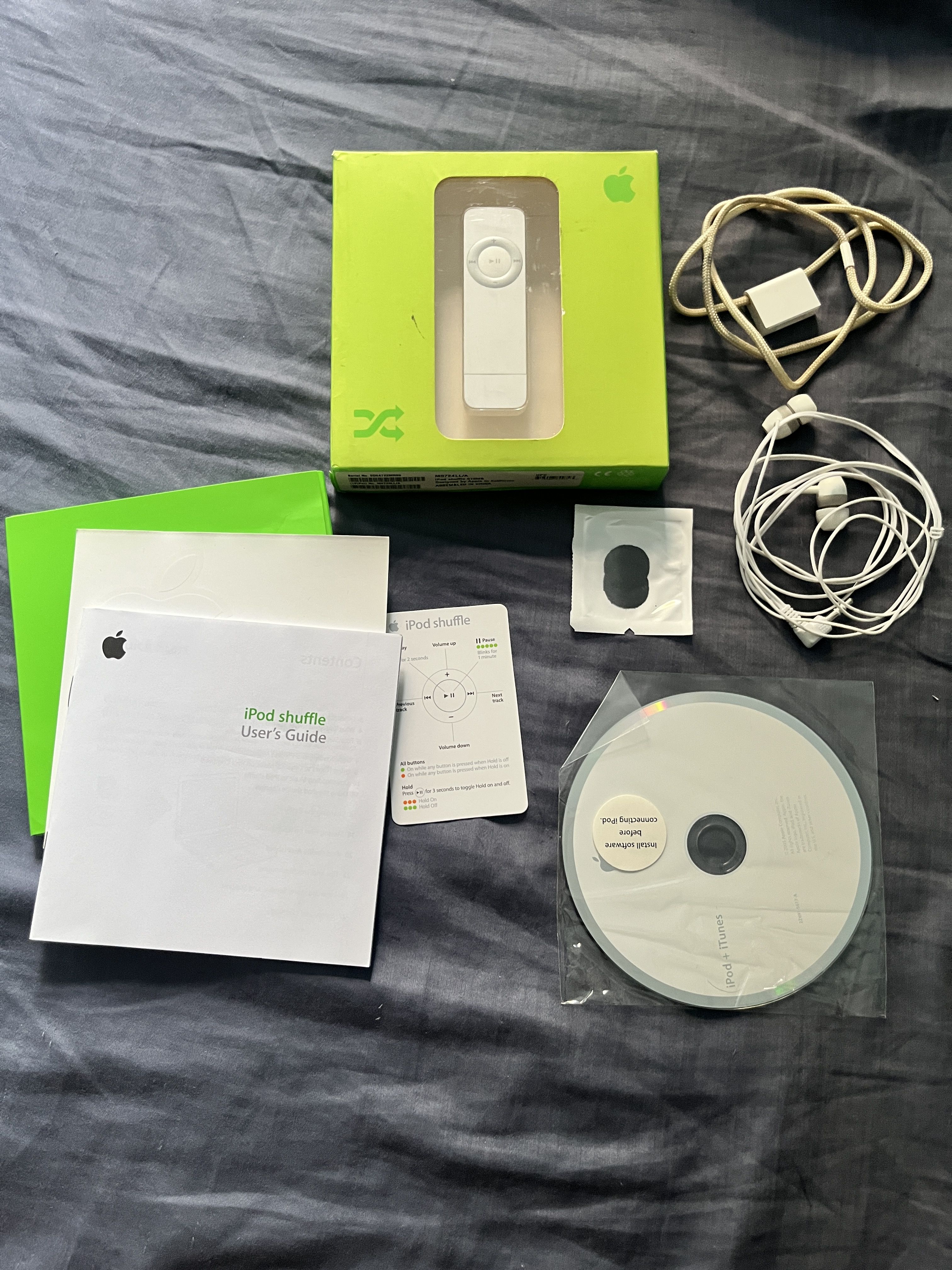 Apple iPod Shuffle 1st Generation — MP3 Player, Complete in Orig - photo 2