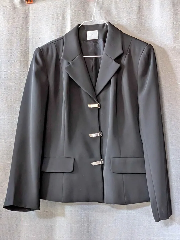 Bosca Paris Black Blazer