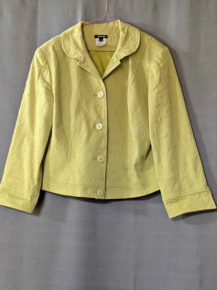 Mikane Embroidered Jacket Size 10