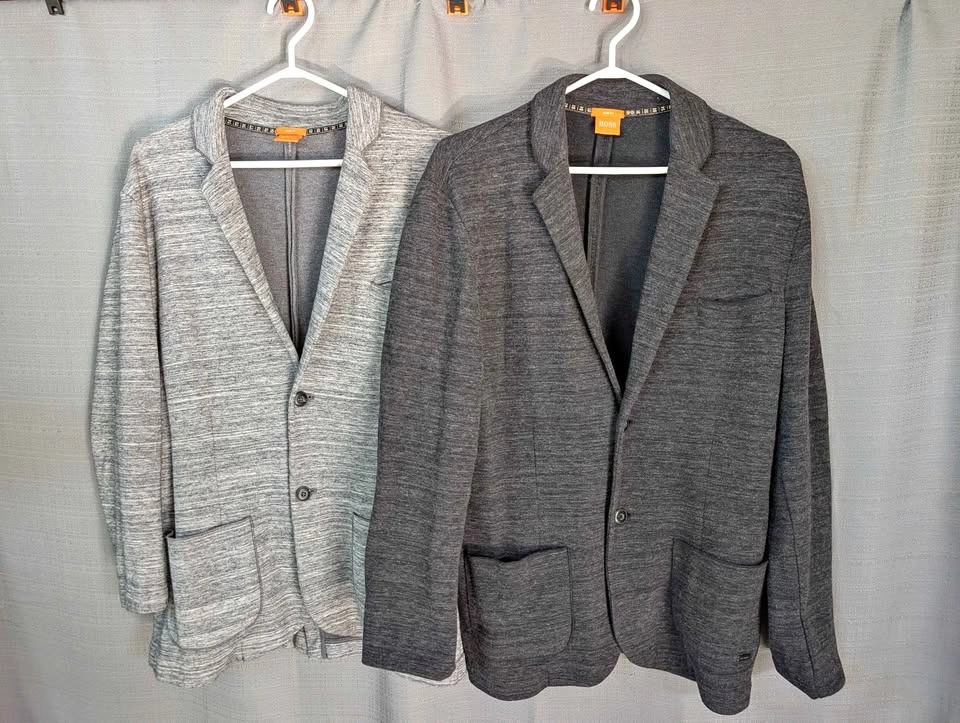 Hugo Boss Orange Slim Fit Knit Blazers - Set of 2, size M