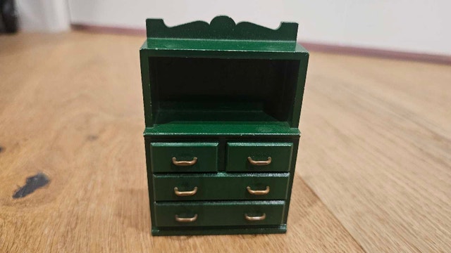 Vintage Sylvanian Families #3108 Welsh Dresser – Complete – 1987 - photo 2