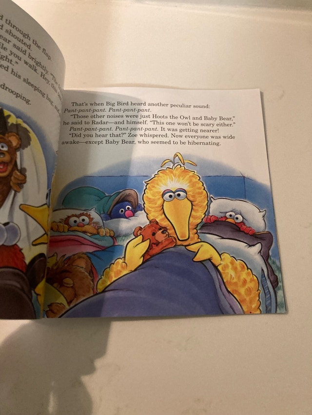 🏈Sesame Street Spooky Sleep-out Book - photo 2