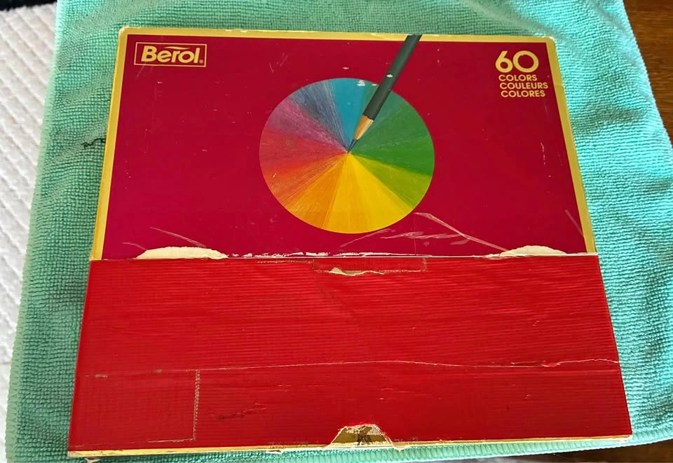 Vintage Berol Prismacolor Colored Pencils - 60 Color Set (Art Se