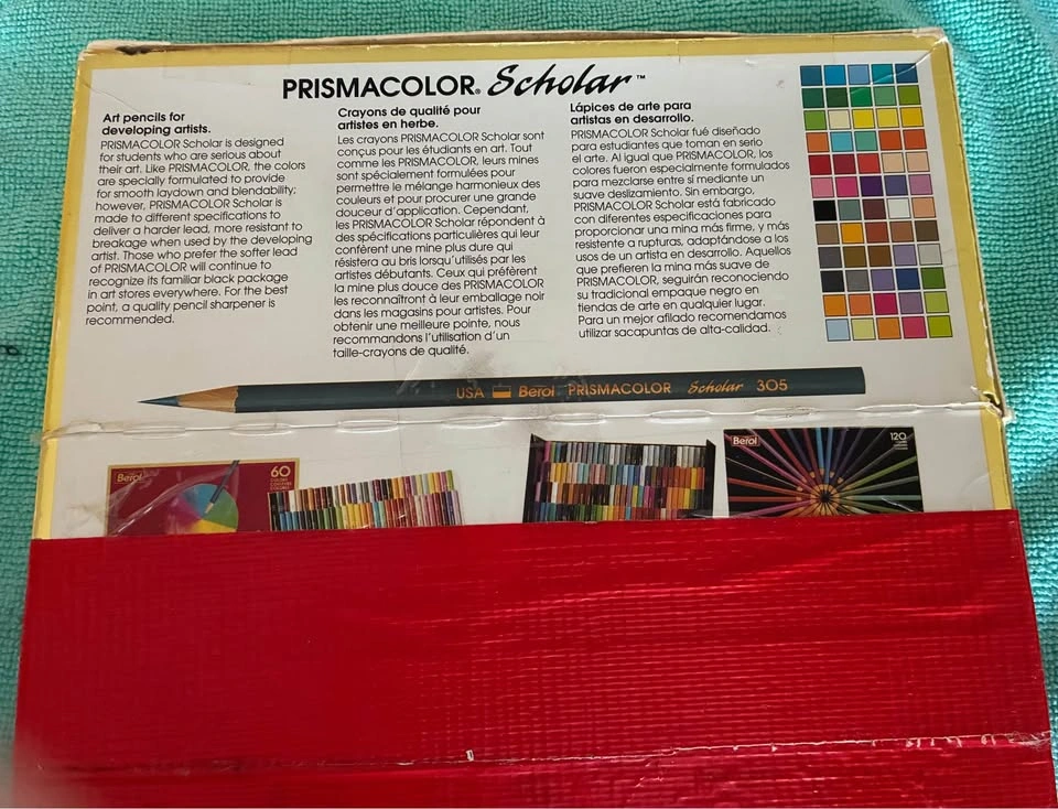 Vintage Berol Prismacolor Colored Pencils - 60 Color Set (Art Se - photo 2
