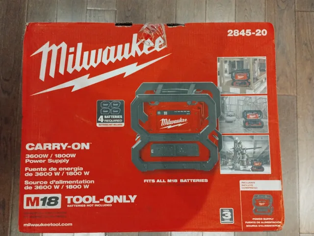 Milwaukee M18 Carry-On Power Supply (2845-20) - Tool Only thumbnail