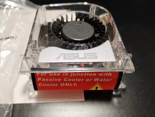 ASUS Optional Fan - Water Cooling Or Passive CPU Only thumbnail