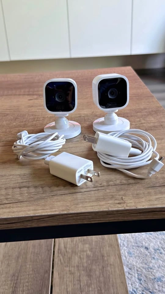 Blink Mini Indoor Security Cameras - Set of 2