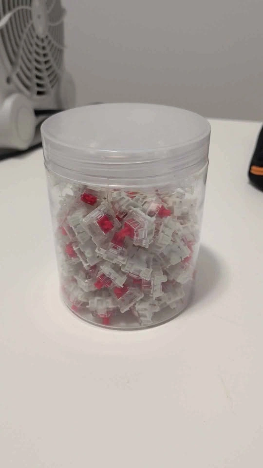 Gateron Red Switch 81pcs. (3 Pin, Mechanical) - photo 2