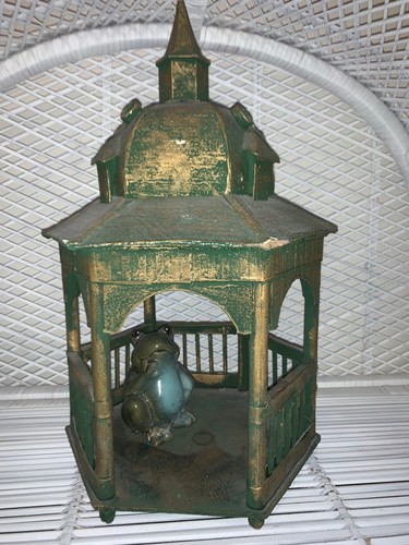 Unbranded Green Gold Gazebo Decor One Size