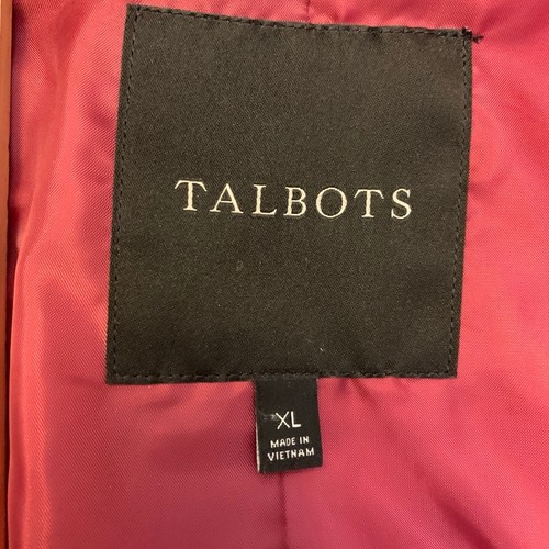 Women's Talbots Quilted Jacket Size XL Fuschia - photo 3