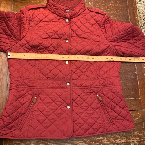 Women's Talbots Quilted Jacket Size XL Fuschia - photo 4