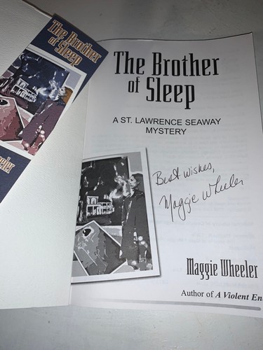 The Brother of Sleep paperback author signed - photo 3