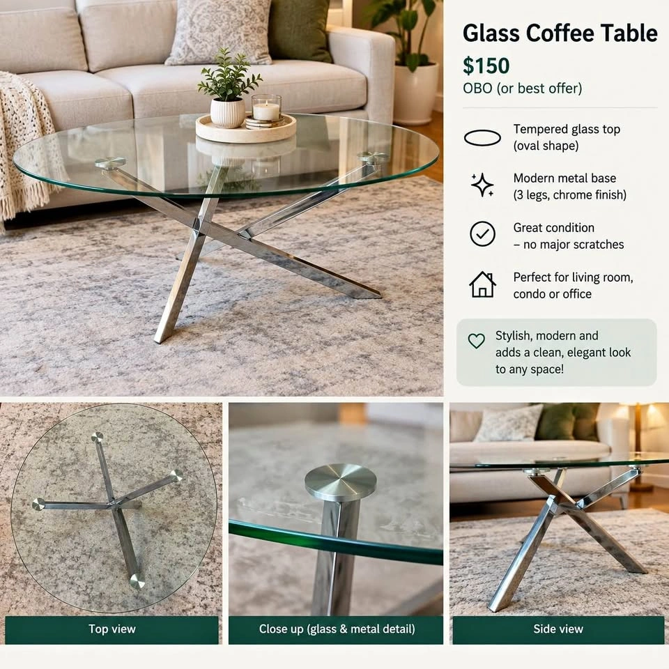 Glass Coffee Table
