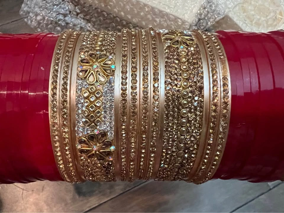 Bridal Punjabi Chura bangle sets - photo 4