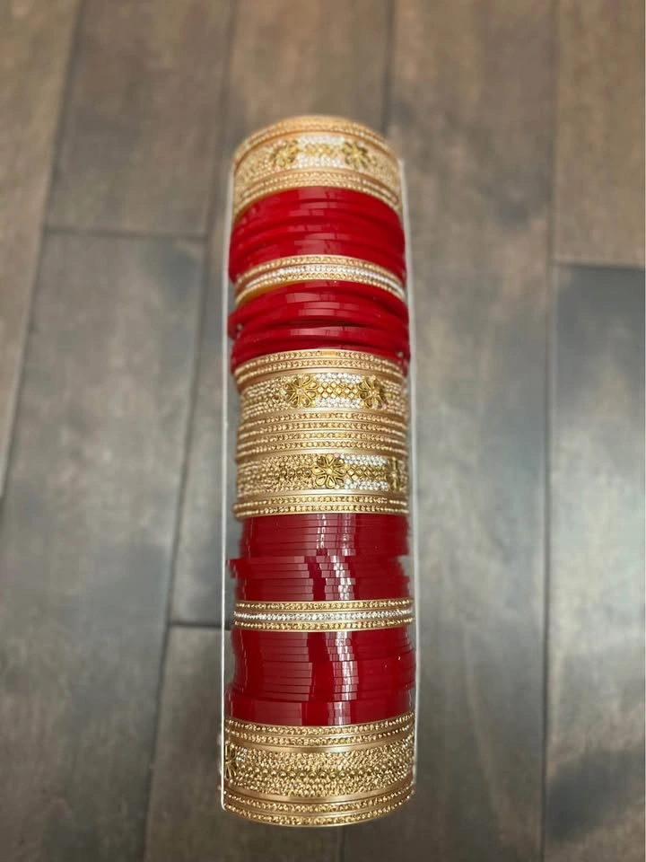 Bridal Punjabi Chura bangle sets - photo 5