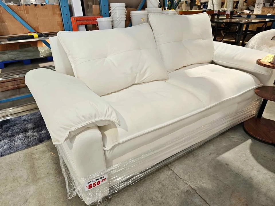 Pro Lite SOB036-185 White Sofa