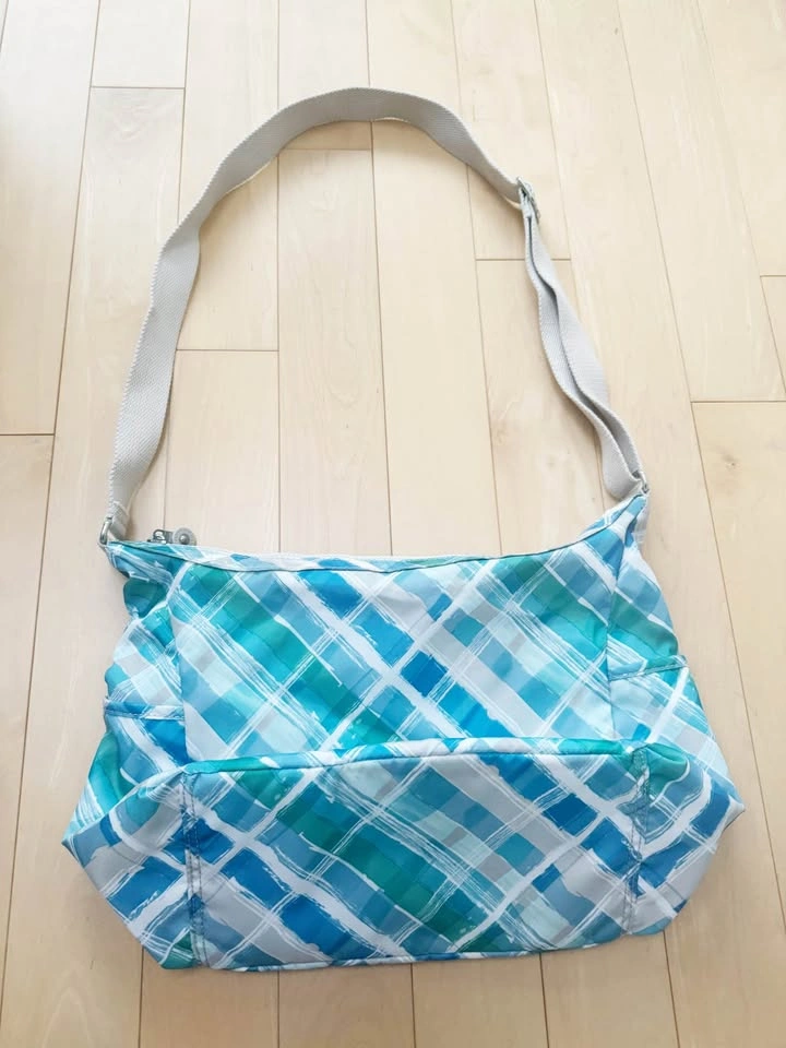 Kipling Blue and Green Patterned Crossbody Bag - photo 3