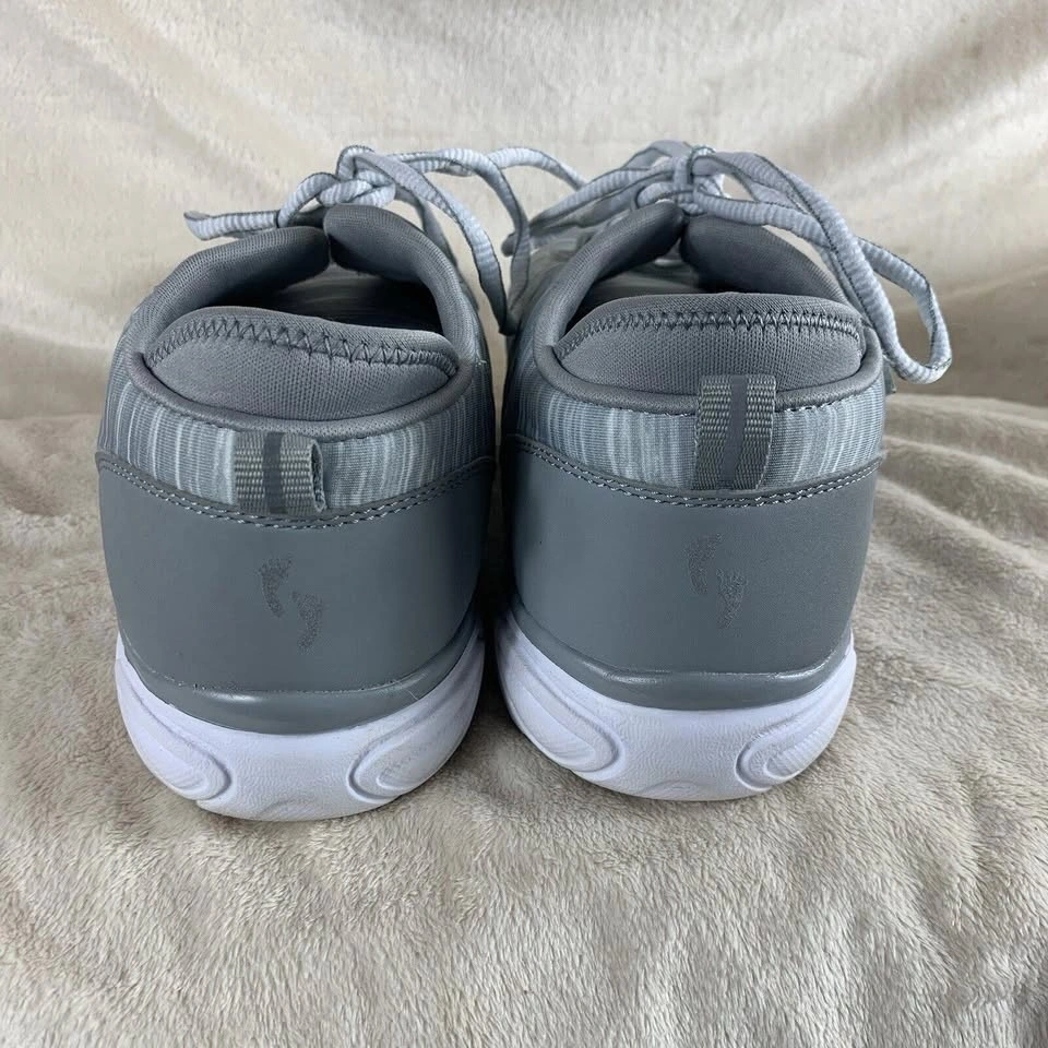 Cheeks Tony Little Womens Gray Quilted Gel Shoes Size 7.5W - photo 4