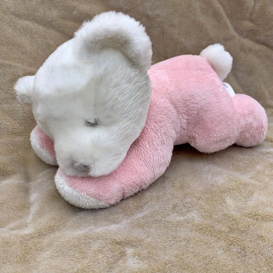 Sleepytime Napping Plush Bear Pink Sleepers 9" Stuffed Animal