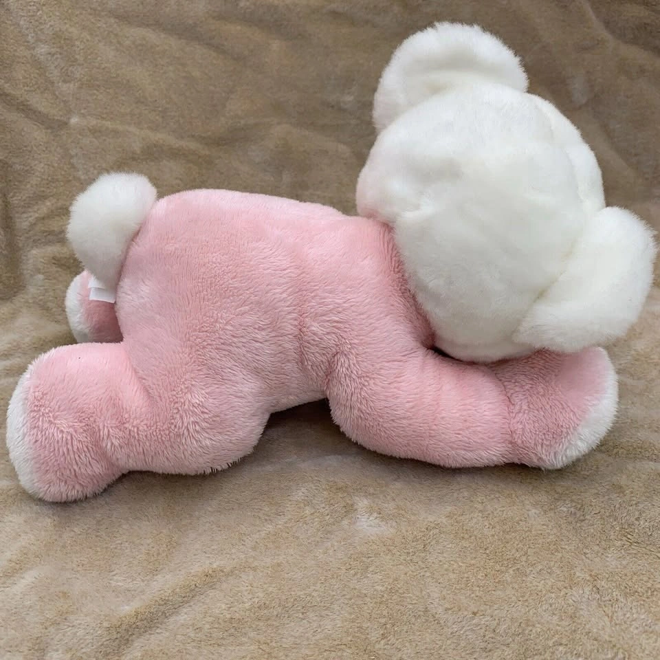 Sleepytime Napping Plush Bear Pink Sleepers 9" Stuffed Animal - photo 2