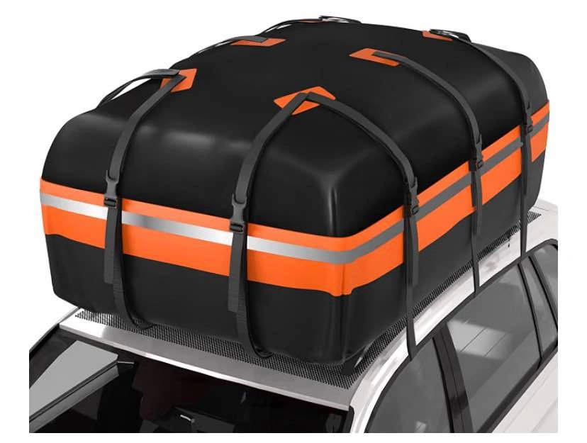Car Roof Bag, 21 Cubic Feet, Large Waterproof Rooftop Cargo Carr